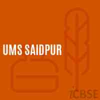 Ums Saidpur Middle School Logo