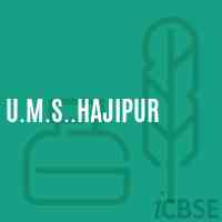 U.M.S..Hajipur Middle School Logo