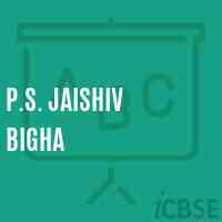P.S. Jaishiv Bigha Primary School Logo