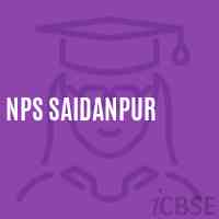 Nps Saidanpur Primary School Logo