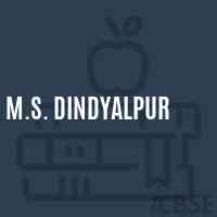 M.S. Dindyalpur Middle School Logo