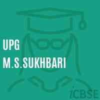 Upg M.S.Sukhbari Middle School Logo