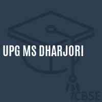 Upg Ms Dharjori Middle School Logo