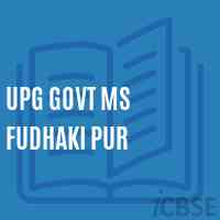 Upg Govt Ms Fudhaki Pur Middle School Logo