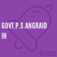Govt.P.S.Angraidih Primary School Logo