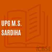 Upg M.S. Sardiha Middle School Logo