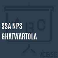 Ssa Nps Ghatwartola School Logo