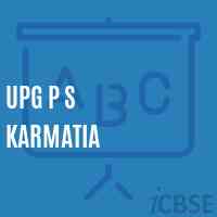 Upg P S Karmatia Primary School Logo