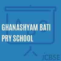 Ghanashyam Bati Pry School Logo