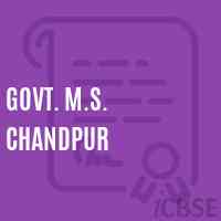 Govt. M.S. Chandpur Middle School Logo