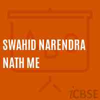 Swahid Narendra Nath Me Middle School Logo