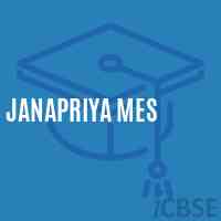 Janapriya Mes Middle School Logo