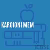 Karoioni Mem Middle School Logo