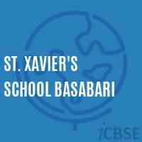 St. Xavier'S School Basabari Logo