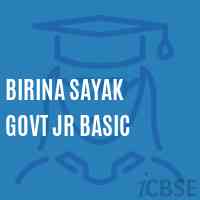 Birina Sayak Govt Jr Basic Primary School Logo