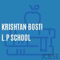 Krishtan Bosti L.P School Logo