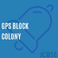 Gps Block Colony Primary School Logo