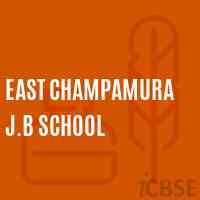 East Champamura J.B School Logo