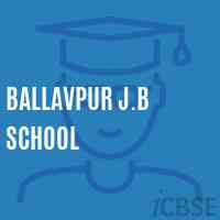 Ballavpur J.B School Logo