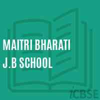 Maitri Bharati J.B School Logo