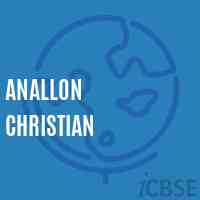 Anallon Christian Senior Secondary School Logo