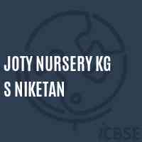 Joty Nursery Kg S Niketan Primary School Logo