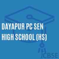 Dayapur Pc Sen High School (Hs) Logo