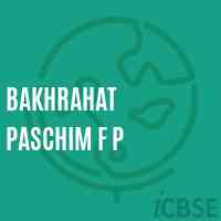 Bakhrahat Paschim F P Primary School Logo