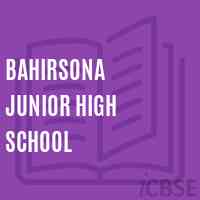 Bahirsona Junior High School Logo
