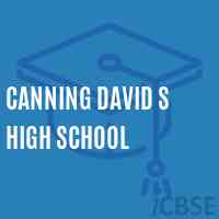 Canning David S High School Logo