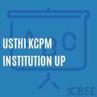 Usthi Kcpm Institution Up High School Logo