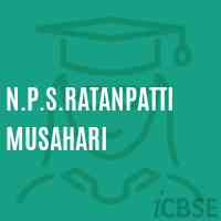 N.P.S.Ratanpatti Musahari Primary School Logo
