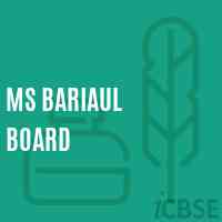 Ms Bariaul Board Middle School Logo