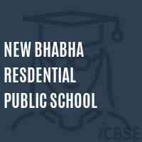 New Bhabha Resdential Public School Logo