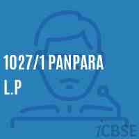 1027/1 Panpara L.P Primary School Logo
