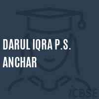 Darul Iqra P.S. Anchar Secondary School Logo