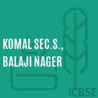 Komal Sec.S., Balaji Nager Secondary School Logo