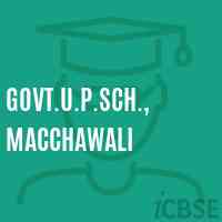 Govt.U.P.Sch., Macchawali Middle School Logo