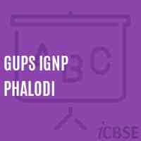 Gups Ignp Phalodi Middle School Logo
