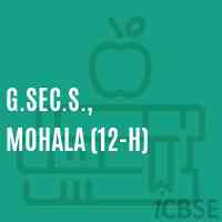 G.Sec.S., Mohala (12-H) Secondary School Logo