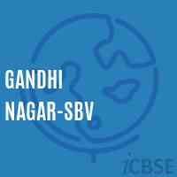 Gandhi Nagar-SBV Senior Secondary School Logo