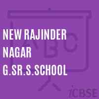 New Rajinder Nagar G.Sr.S.School Logo