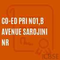 Co-Ed Pri No1,B Avenue Sarojini Nr Primary School Logo