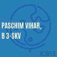 Paschim Vihar, B 3-SKV Senior Secondary School Logo