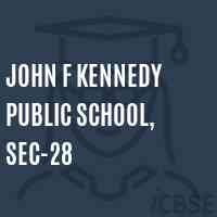 John F Kennedy Public School, Sec-28 Logo