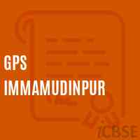 Gps Immamudinpur Primary School Logo