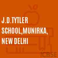 J.D.Tytler School,Munirka, New Delhi Logo