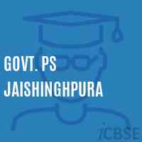 Govt. Ps Jaishinghpura Primary School Logo