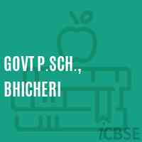 Govt P.Sch., Bhicheri Primary School Logo