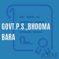Govt.P.S.,Bhooma Bara Primary School Logo